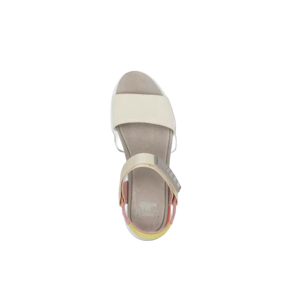 SOREL KINETIC Impact Y-Strap High Sandal Cream/Pink. Functional and Stylish! Sz9 - Picture 6 of 8